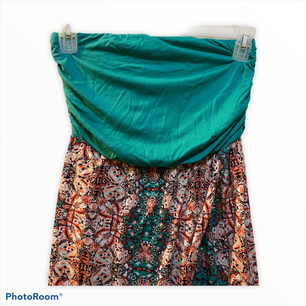 Just Be strapless dress.